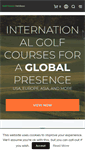 Mobile Screenshot of golf-course-database.com